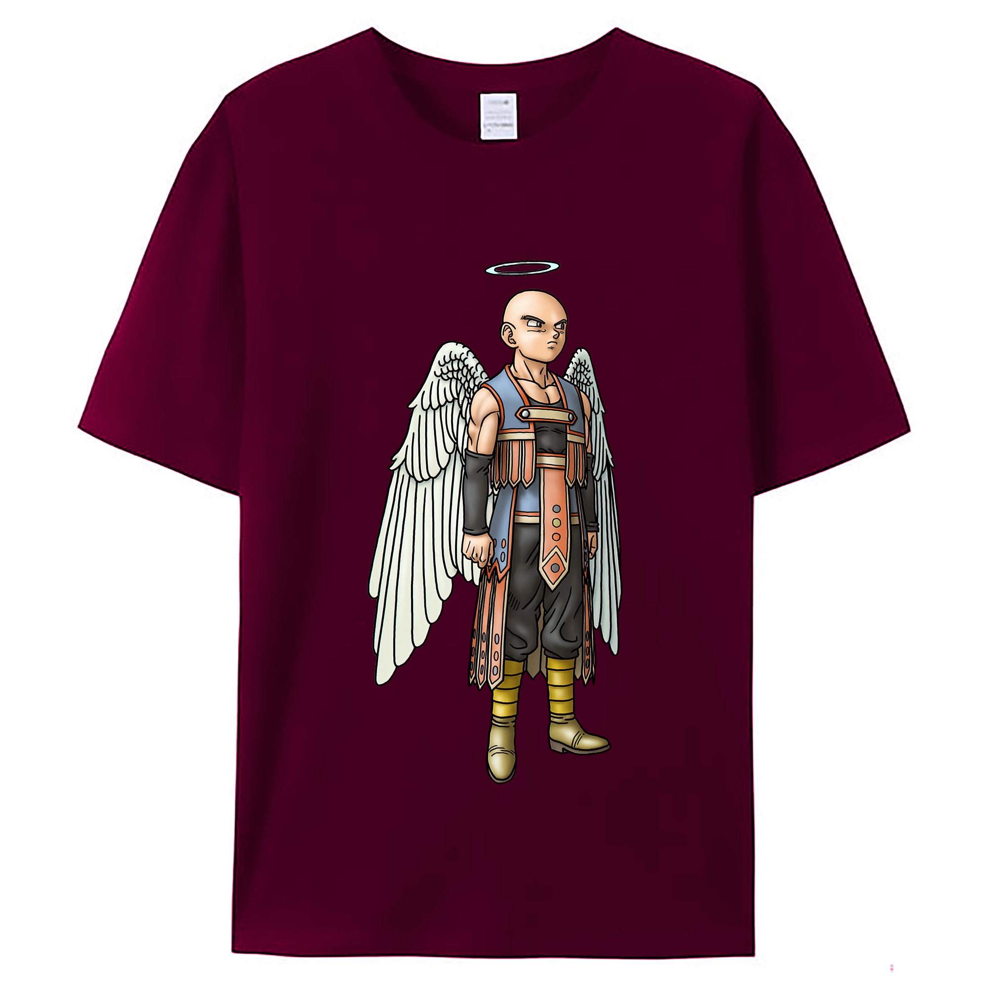 （画像用） ドラゴンクエスト Doragon Kuesuto Dragon Quest レディースカジュアルプリントTシャツ（綿100％）